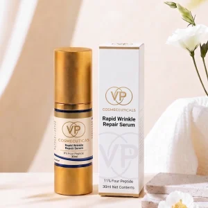 Rapid Wrinkle Repair Serum bottle and packaging